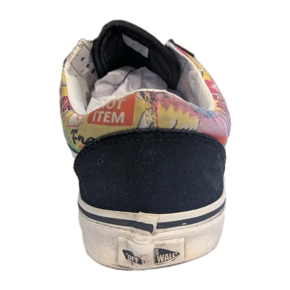 Retired Vans‎ Men 7.5/Women 9 Old Skool Retro Mart Yellow Signage VN0A3WKT4RR